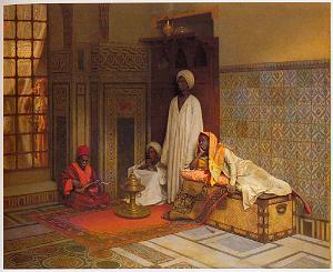 A  PEINTURE ORIENTALISTE (32)